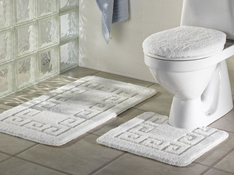 3 Piece Bathroom Mat Sets