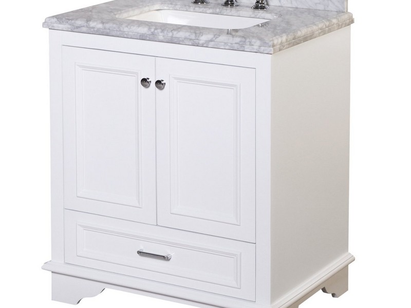 30 Inch Bathroom Vanity Cabinet White