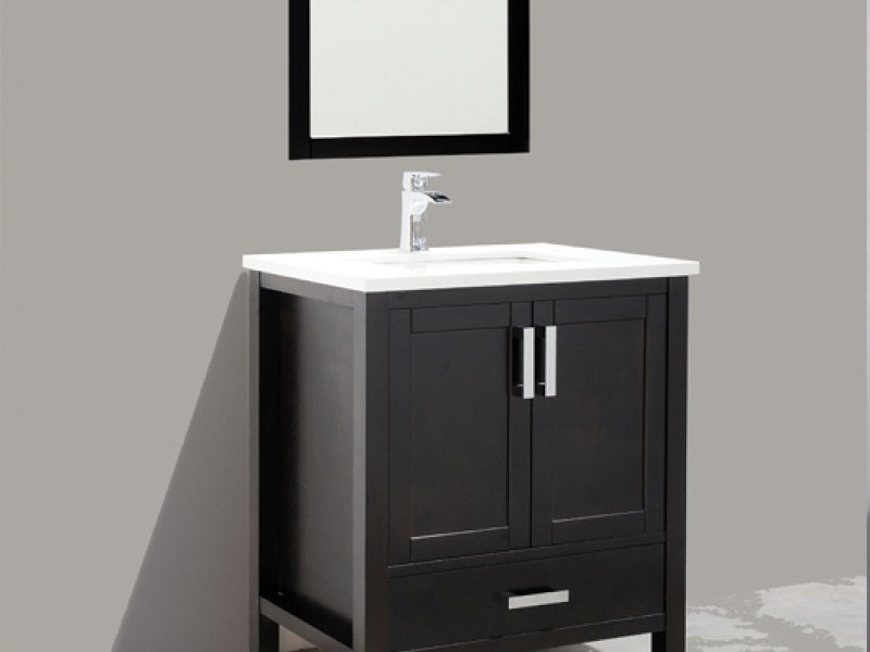 30 Inch Espresso Bathroom Vanity