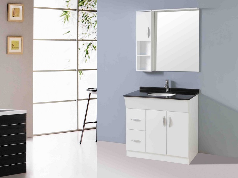 30 Inch Mirrored Bathroom Vanity