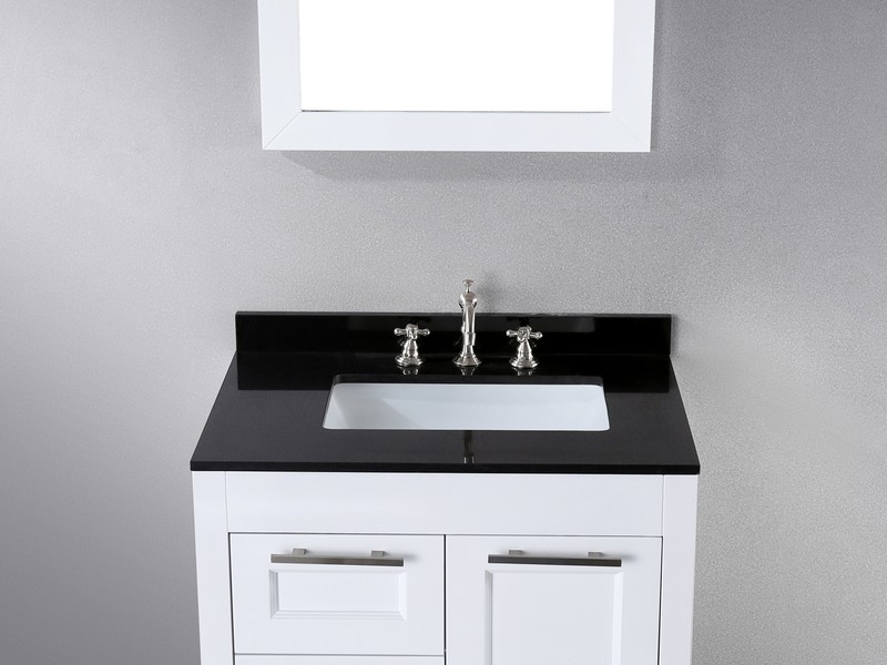 30 Inch White Bathroom Vanity Without Top