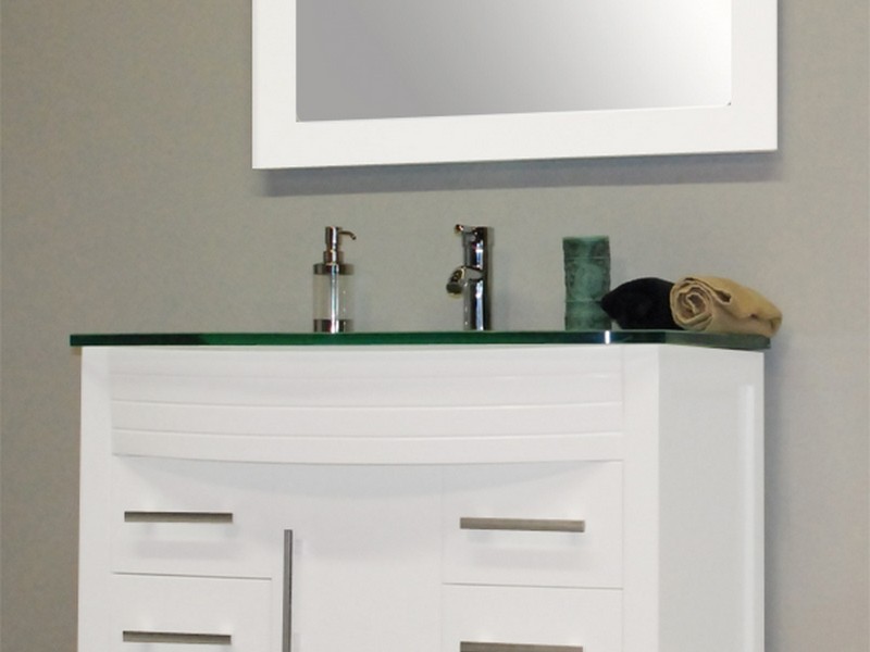36 Inch Bathroom Vanity With Top White