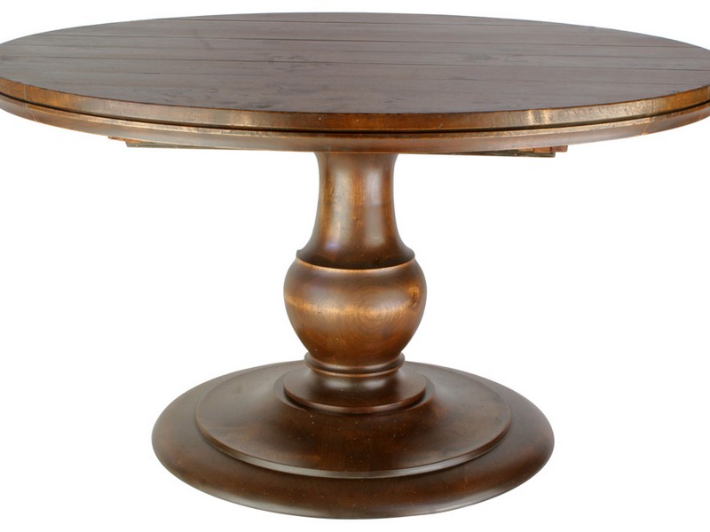 42 Inch Round Pedestal Table With Leaf