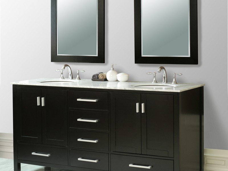 48 Inch Double Bathroom Vanity With Top