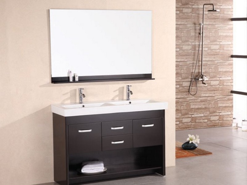 58 Inch Bathroom Vanity Double Sink