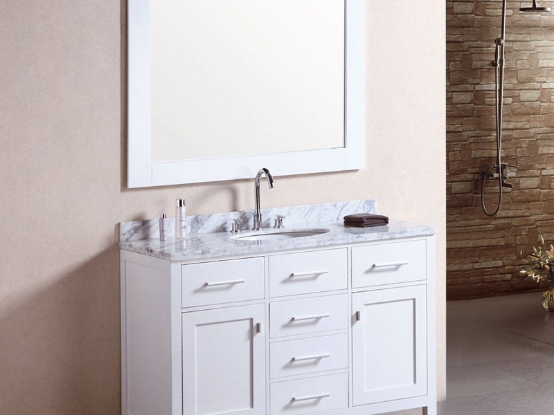 60 Inch Bathroom Vanity Single Sink Lowes
