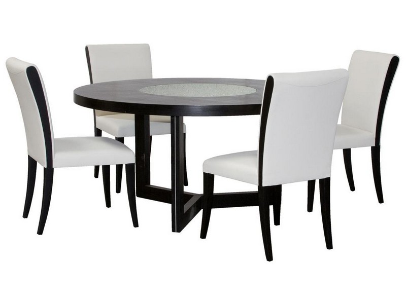 60 Round Dining Table With Lazy Susan