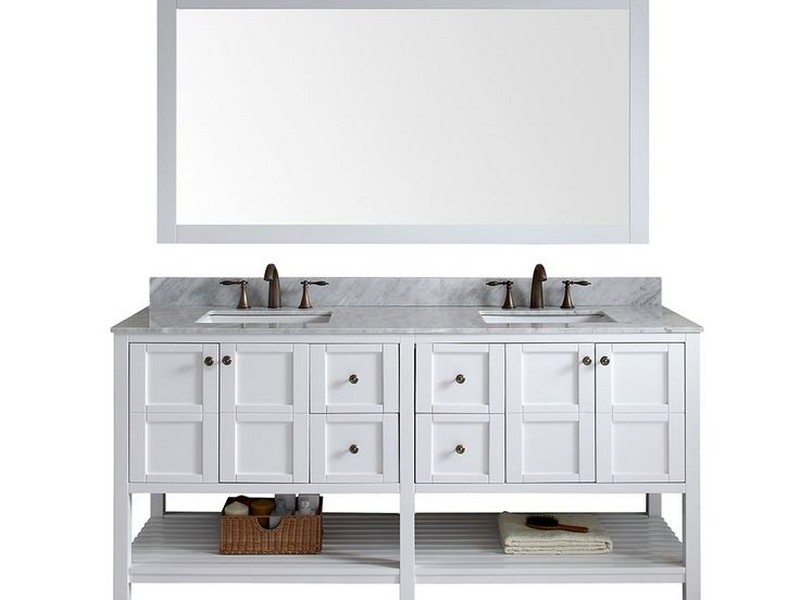 72 Inch Bathroom Vanity White