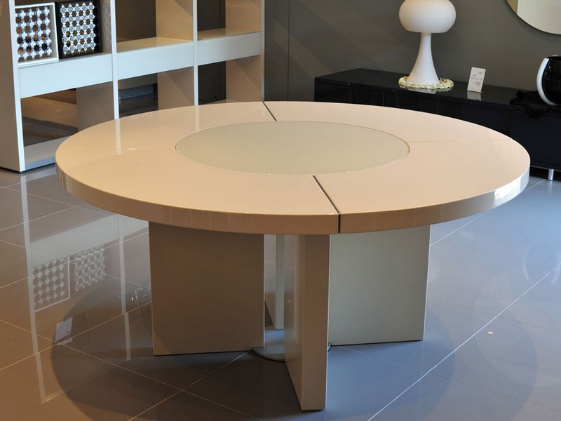 72 Round Dining Table With Lazy Susan