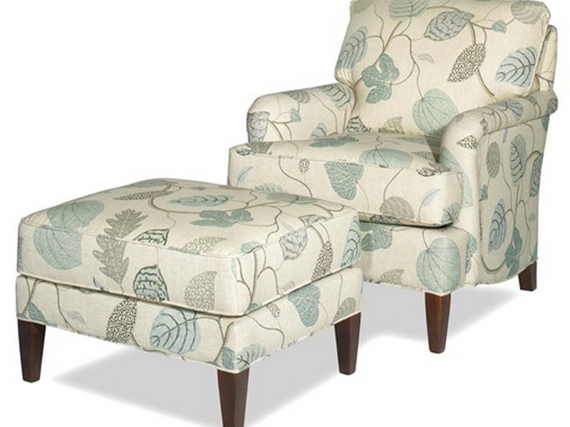 Accent Chair And Ottoman Set