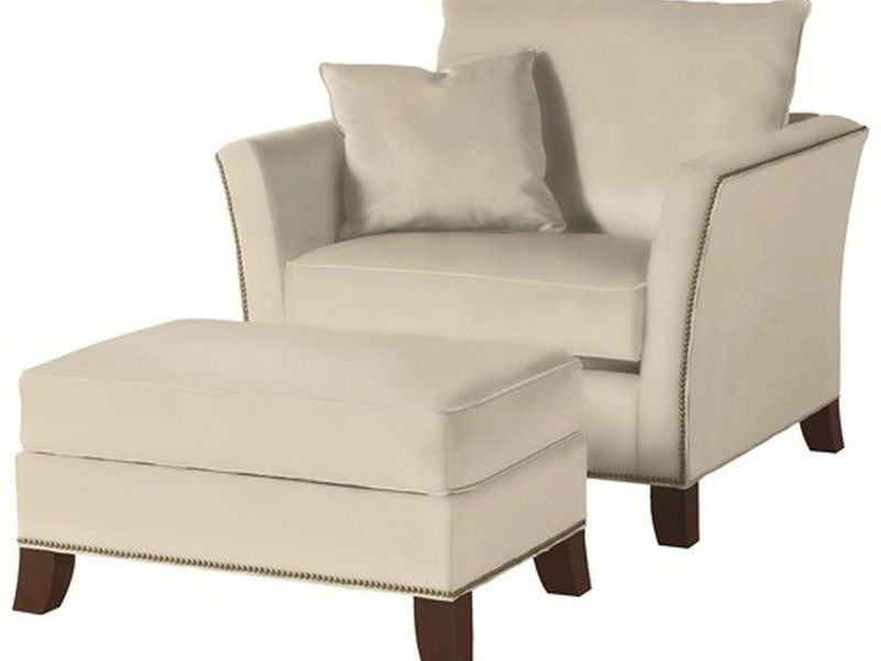 Accent Chair And Ottoman
