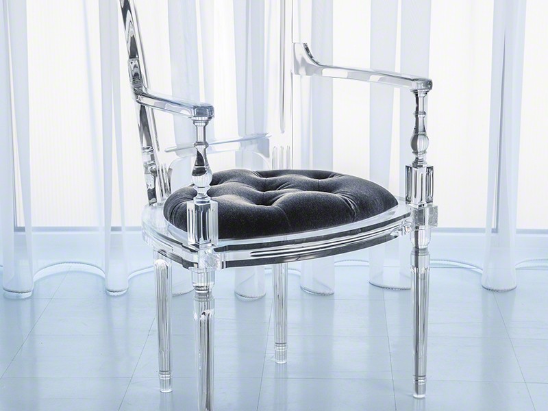 Acrylic Arm Chair