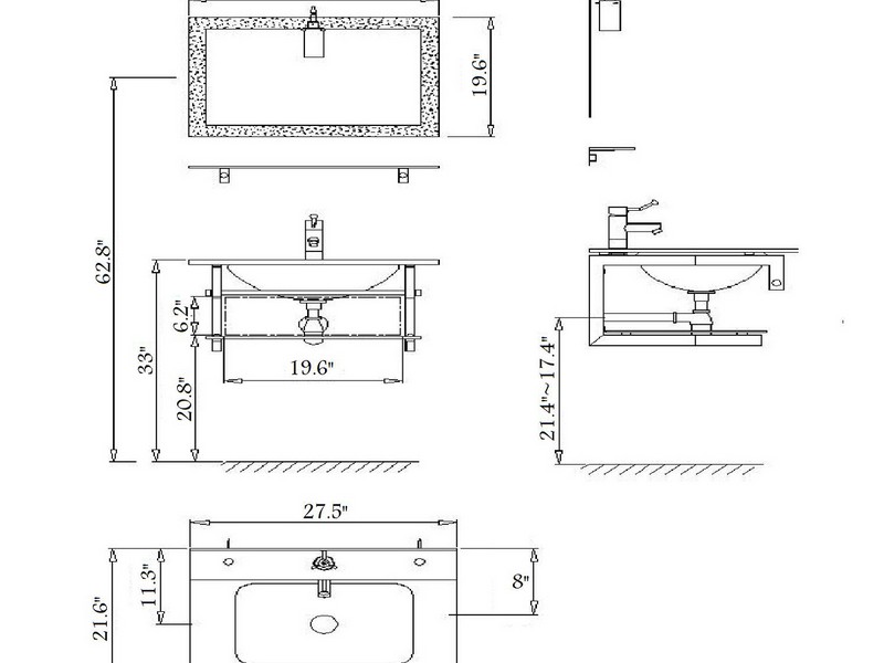 Ada Bathroom Vanity Requirements