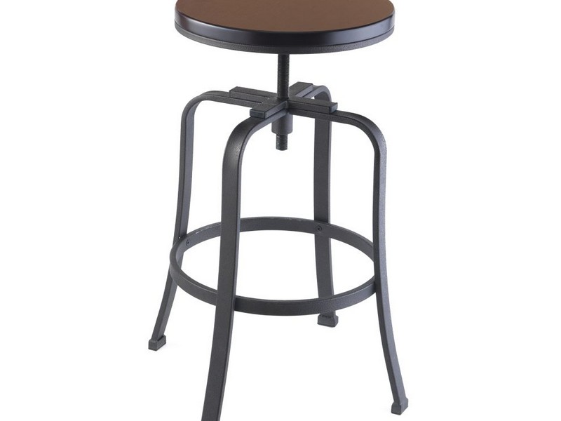 Adjustable Metal Bar Stools