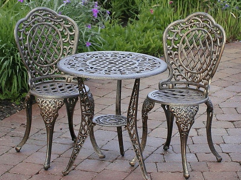 Aluminum Bistro Chairs