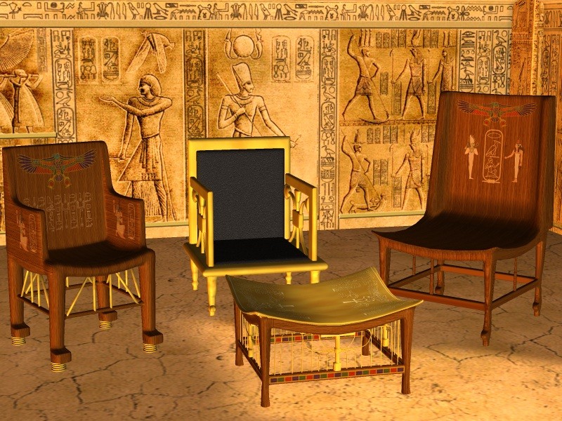 Ancient Egyptian Furniture Characteristics