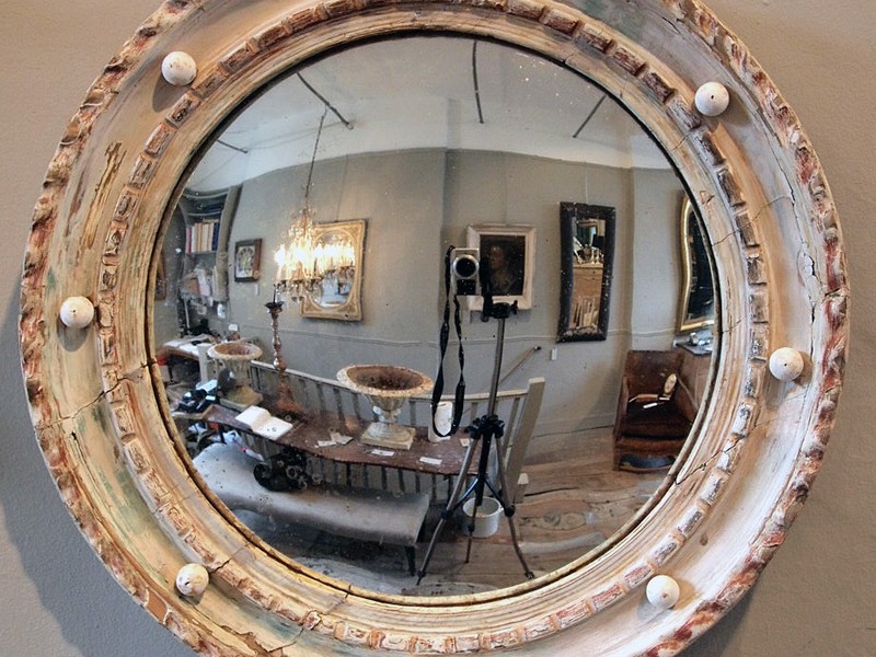 Antique Convex Mirror