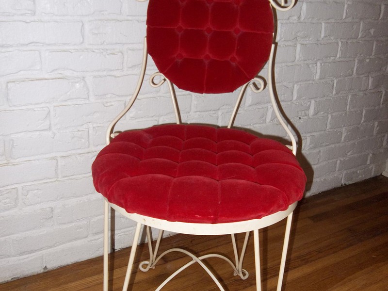 Antique Vanity Chair