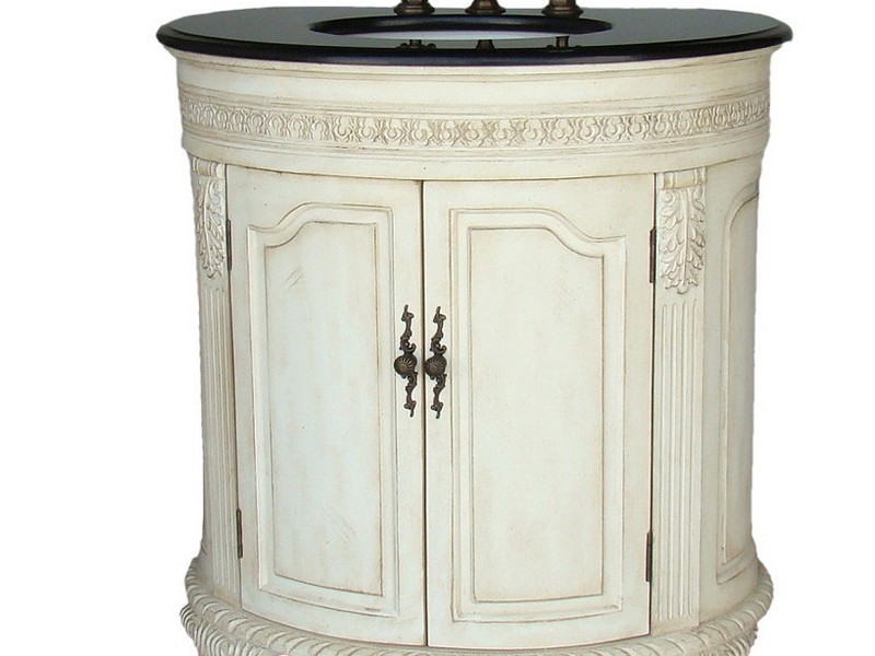 Antique White Bathroom Vanities