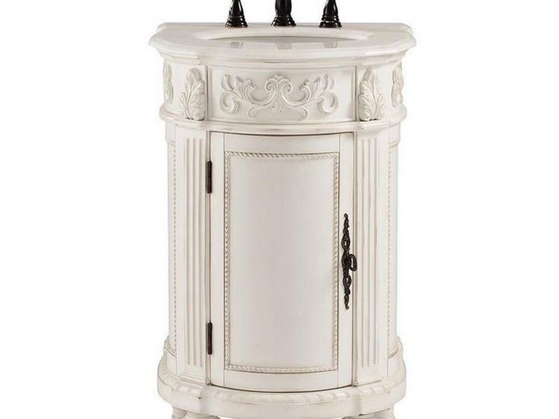 Antique White Bathroom Vanity Home Depot