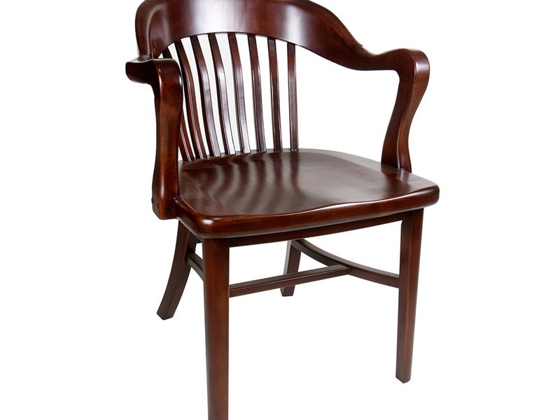 Antique Wooden Chairs With Arms