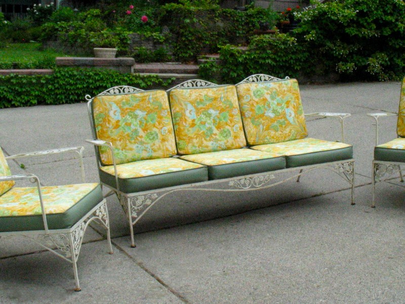 Antique Wrought Iron Patio Furniture