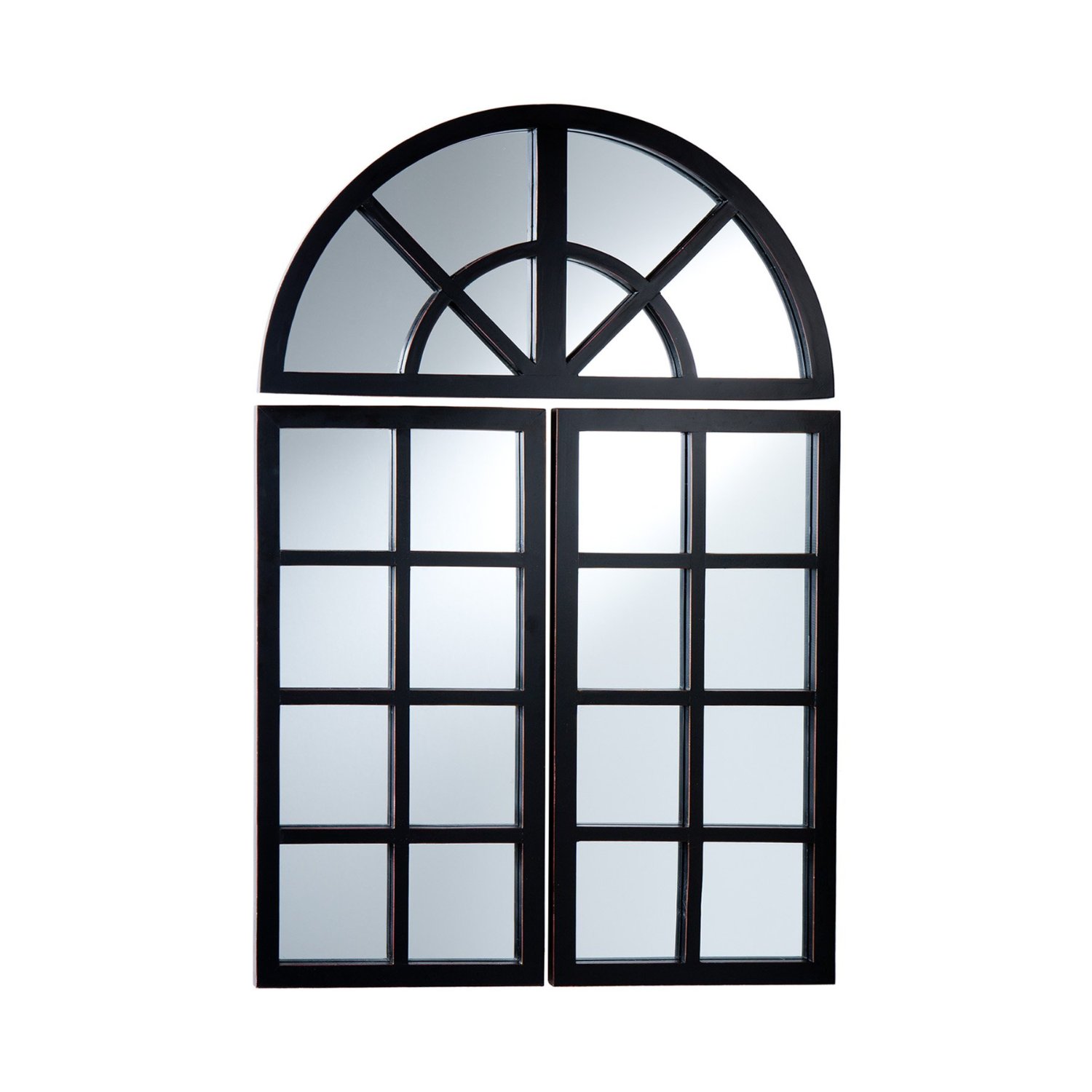 Arched Window Pane Mirror