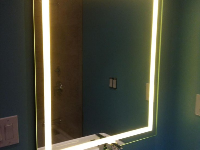 Backlit Bathroom Mirror Diy