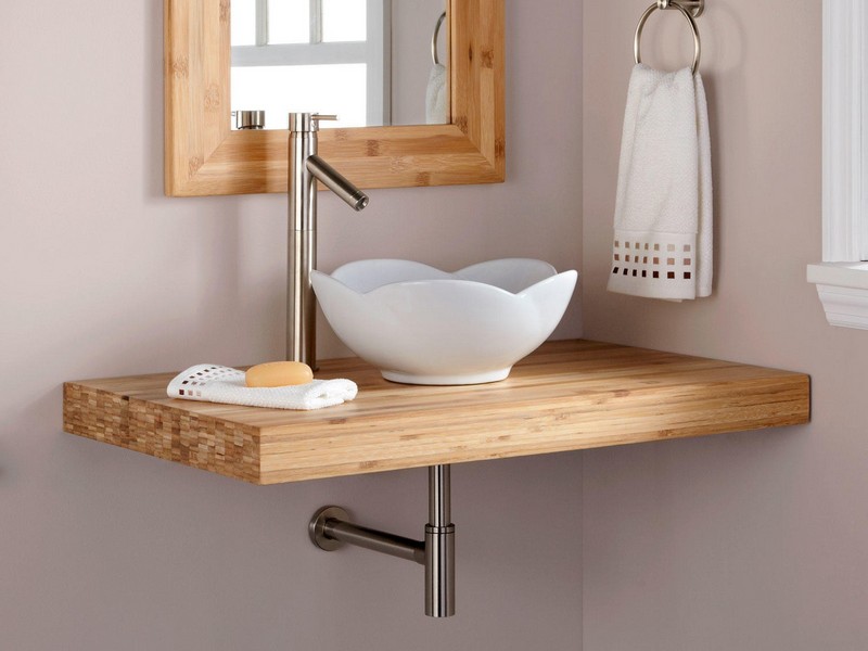 Bamboo Bathroom Vanity Top