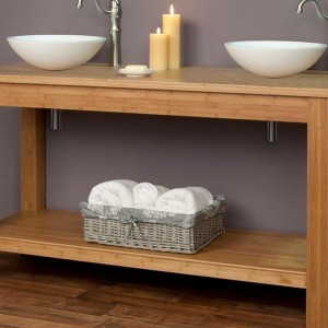 Bamboo Console Table Target