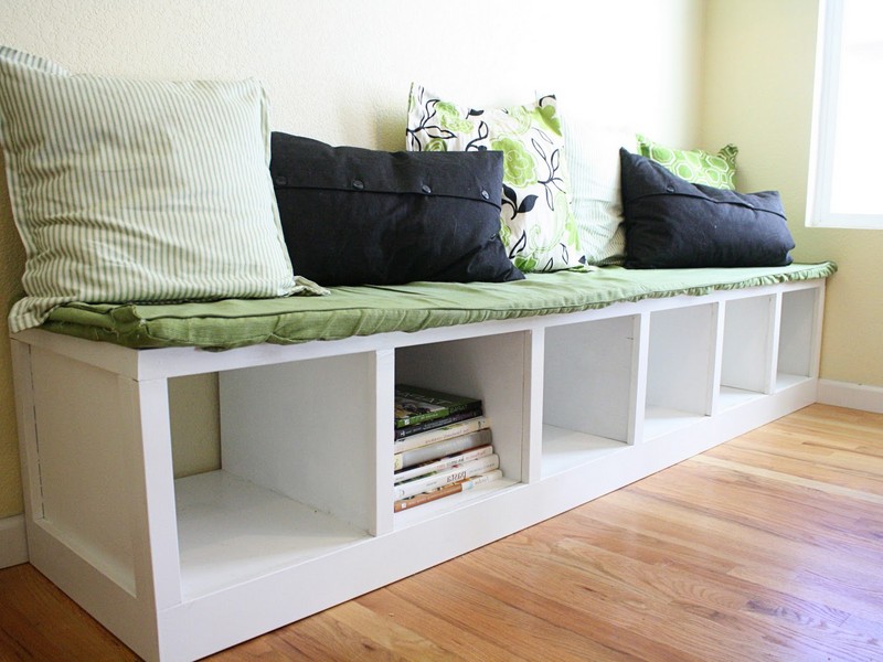 Banquette Bench With Storage