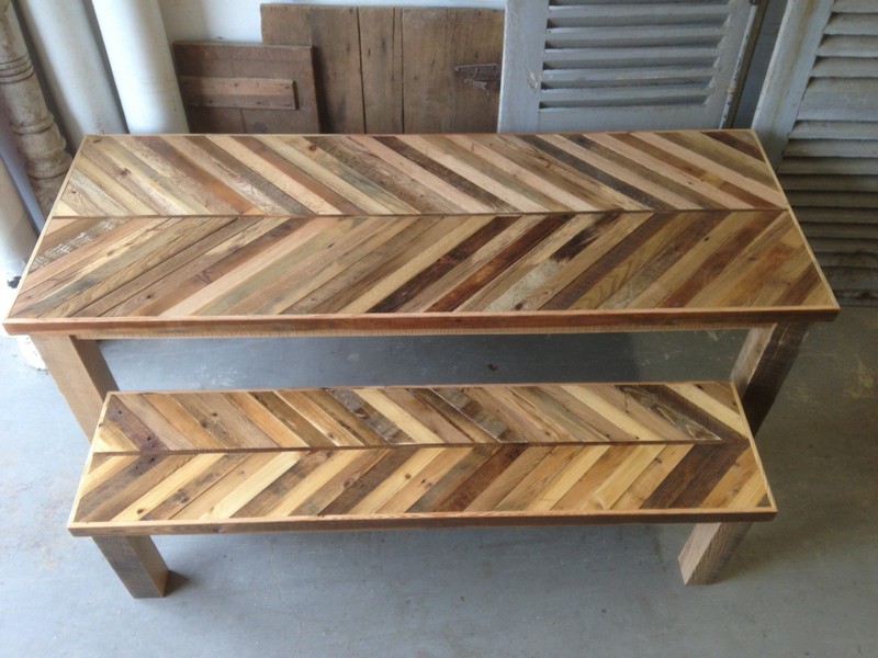 Barn Wood Kitchen Table