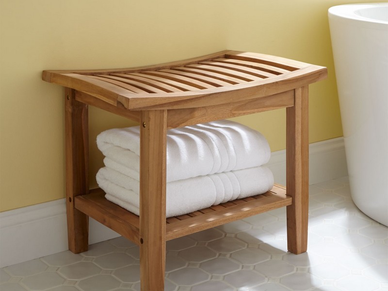 Bathroom Bench Seat Storage