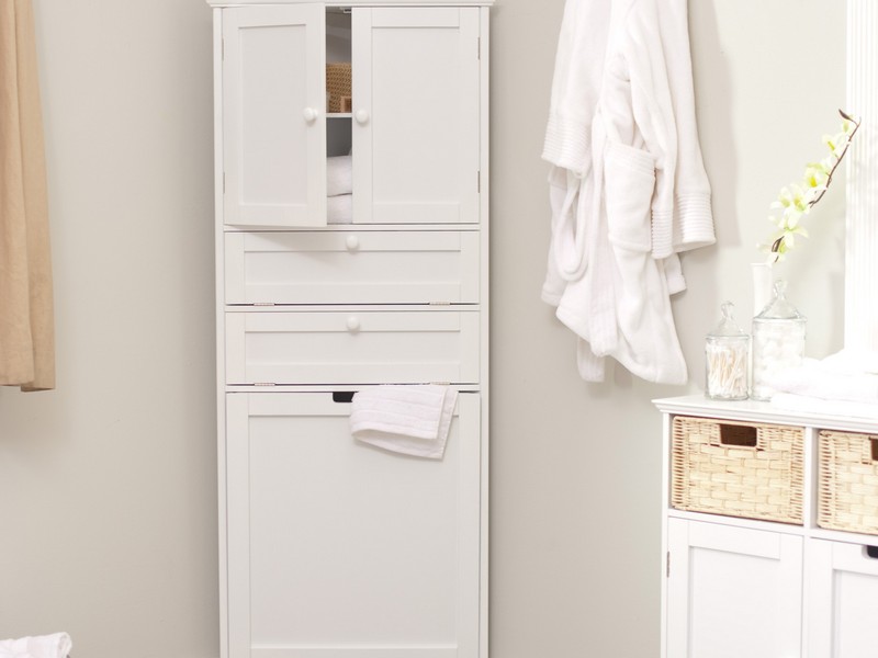 Bathroom Corner Wall Cabinets White