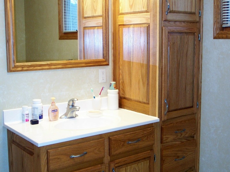 Bathroom Countertop Storage Tower