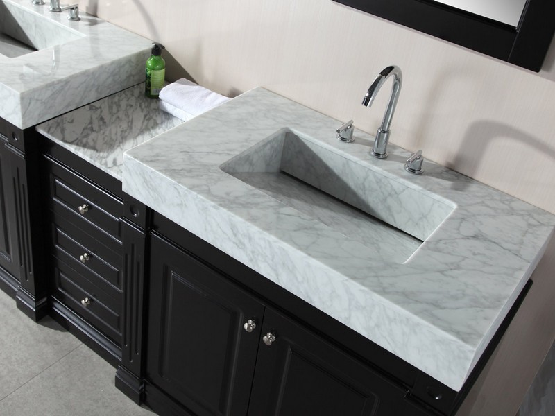 Bathroom Countertops With Integrated Sinks