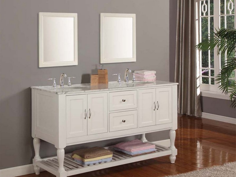 Bathroom Double Sink Vanities 60 Inch