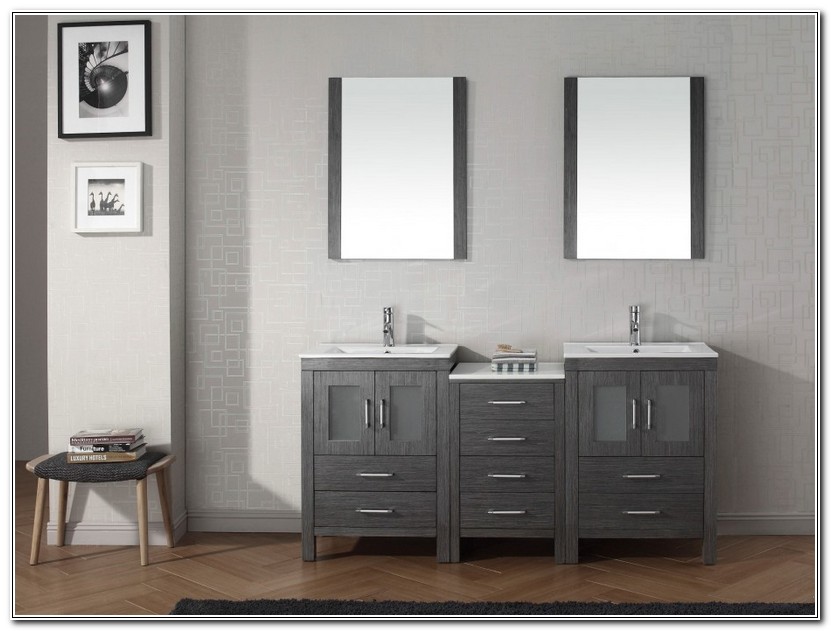 Bathroom Double Vanities With Tops