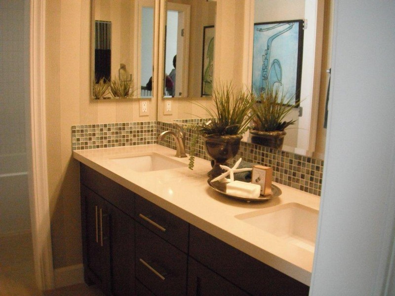 double sink bathroom vanity decorating ideas | home design ideas