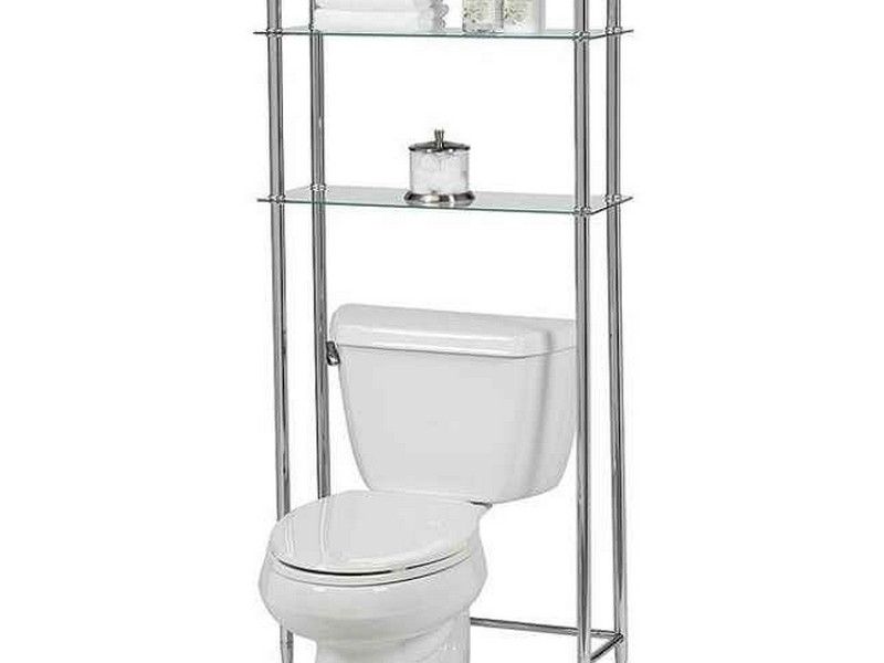 Bathroom Etagere Chrome