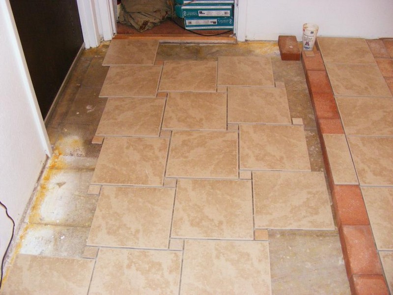 Bathroom Floor Tile Layout Patterns