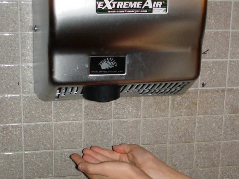 Bathroom Hand Dryers Unsanitary