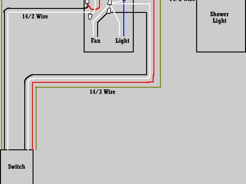 Bathroom Heater Fan Light Combo Wiring