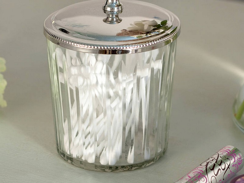 Bathroom Jars With Lids