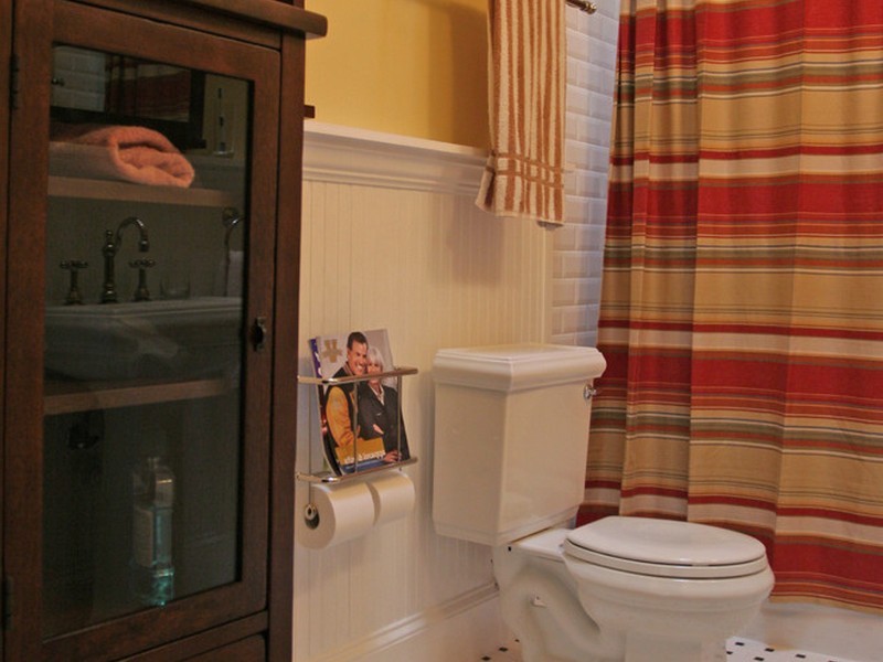 Bathroom Magazine Holder Floor