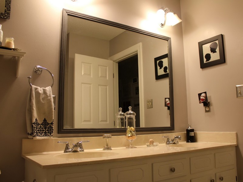 Bathroom Mirror Frames Lowes