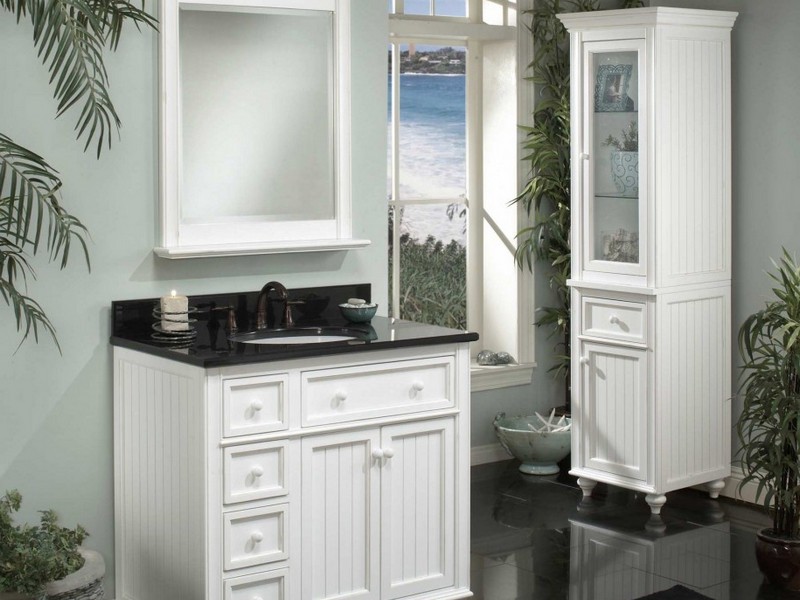 Bathroom Mirror Ideas Single Vanity