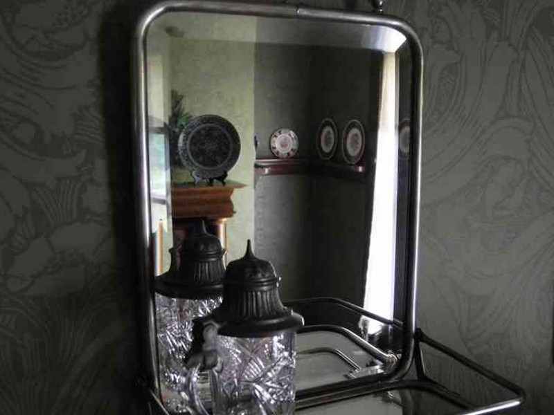 Bathroom Mirror With Shelf Vintage