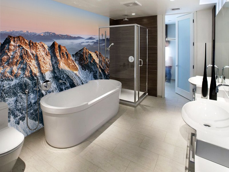 Bathroom Murals Wallpaper