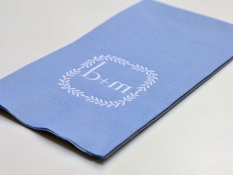 Bathroom Napkins Personalized